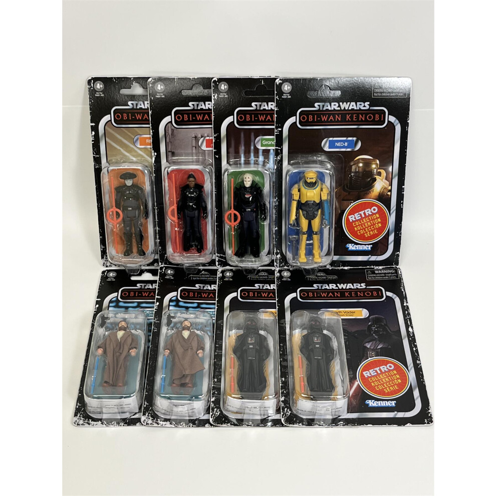 Star Wars 8 Retro Figure Assortment 3.75 Inches Hasbro F4201