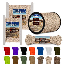 HERcULES Type III Paracord 550 Paracord Rope Parachute cord 50 camo P