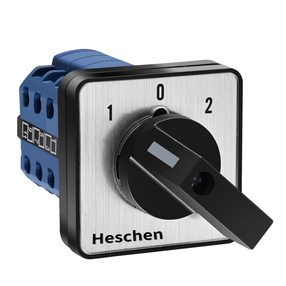 Heschen Universal Rotary Cam Selector Changeover Switch Szw26-20/D303. 670534181379