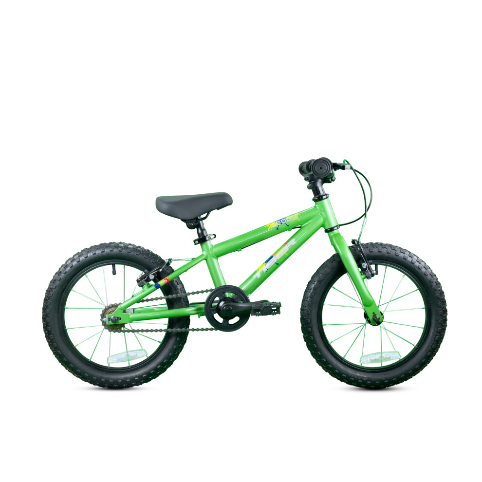 TIGER Zoom Kids Bike 14 Inch colour green