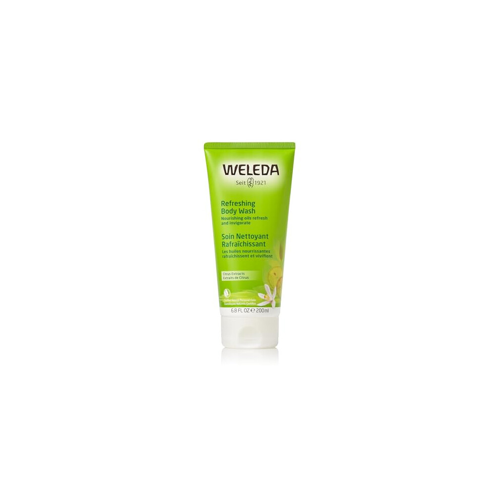 Weleda Refreshing Citrus Body Wash  6.8 Fluid Ounce  Gentle Plant Rich