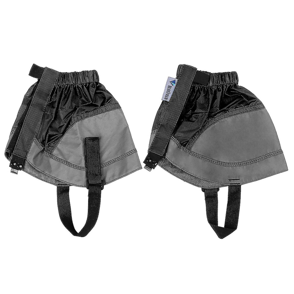 1 Pair Short Shoe Gaiter Ultra Light Ankle Gaiter Coated Nylon Ankle Walking Cover Outdoor Skating Climbing Short Leg Gaiters