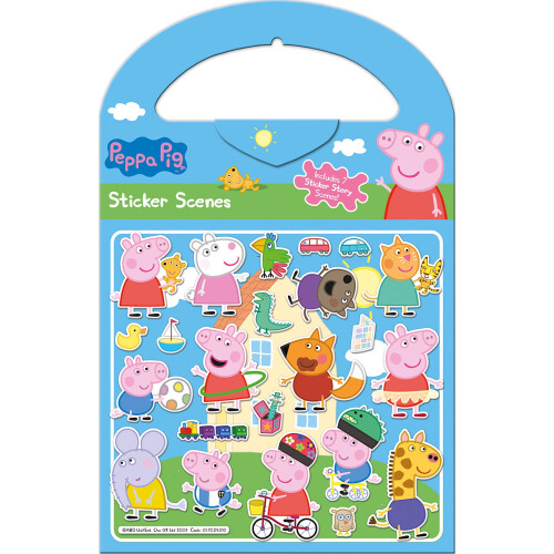 Paper Projects 017029010 Peppa Pig Activity Set-Includes Six Scenes an
