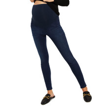 Motherhood Maternity Women's Maternity Indigo Blue Super Stretch Secre