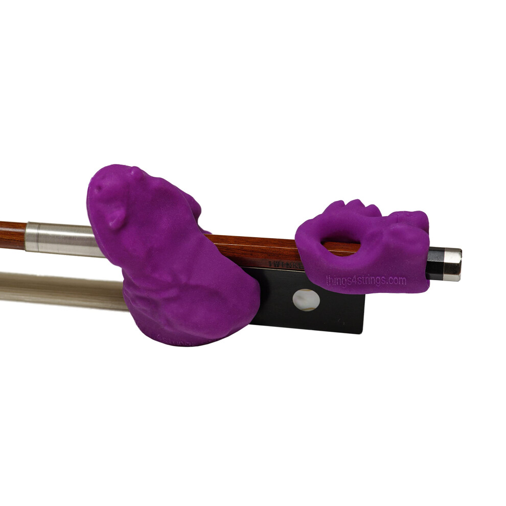 Original Bow Buddy Purple Raspberry 2-Piece Set: Things 4 Strings Bow