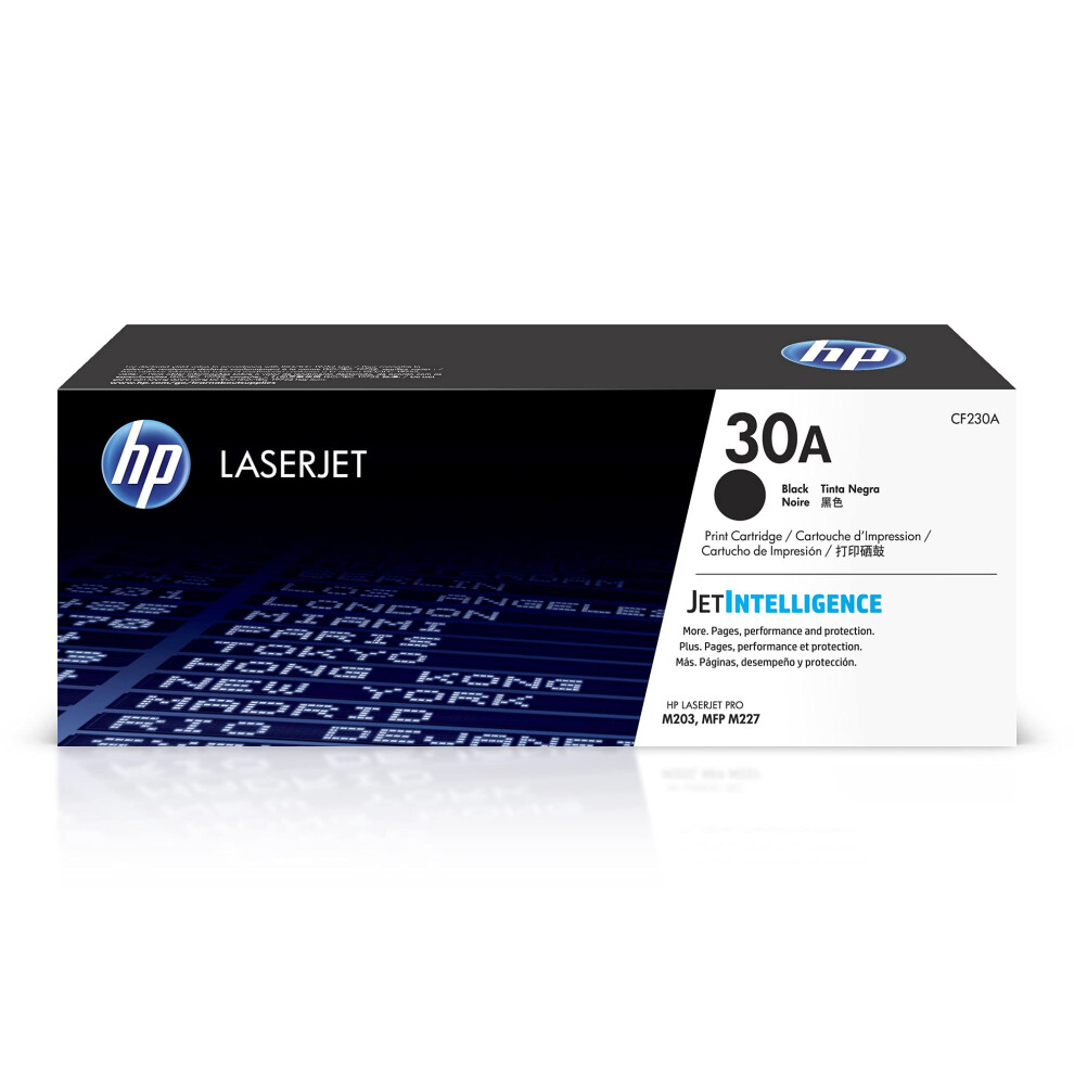 HP 30A Black Toner cartridge  Works with HP LaserJet Pro M203 Series