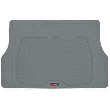 Motor Trend Zware Utility Cargo Liner Vloermatten voor Auto Truck SUV, Afkappbaar voor Kofferbak, Weerbestendig Grijs