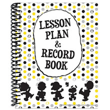 Eureka Peanuts Geometric Back to School Pomucky pro koln trdy Kniha zznamu a plnu lekc pro ucitele 8,5'' x 11'' 40 tdnu