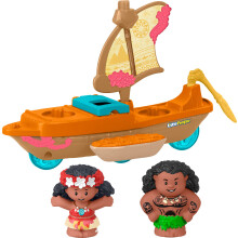 Fisher-Price Little People Toddler Toys Disney Princess Moana & Mauis