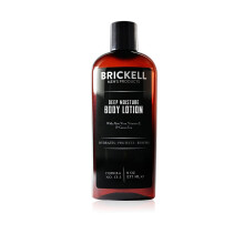 Brickell Men's Deep Moisture lozione per il corpo da uomo naturale e biologica protegge e idrata la pelle secca 8 once senza profumo