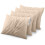 Utopia Bedding 4 Pack Fodere Impermeabili per Cuscini con Cerniera King Size (Beige) 1