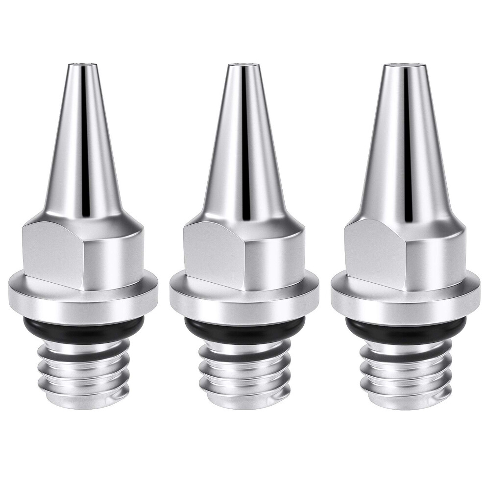 Ancirs 3Pcs 0.2Mm 0.3Mm 0.5Mm Airbrush Nozzles Stainless Steel Nozzle 712491631013