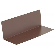 Amerimax 4 in. W X 12 in. L Geprofileerde Flashing Shingle Bruin (Verpakking van 50)