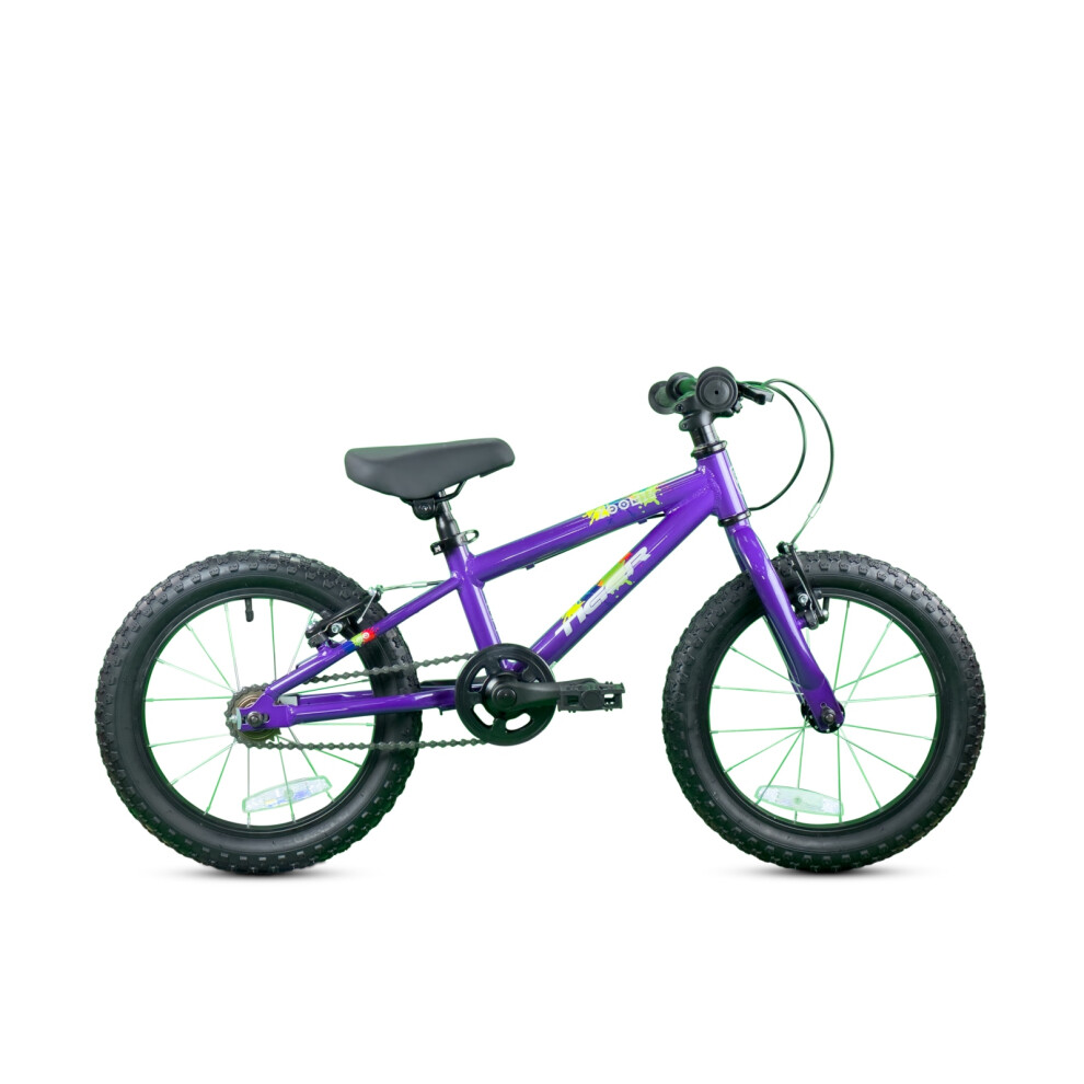 TIGER Zoom Kids Bike 14 Inch colour PURPLE