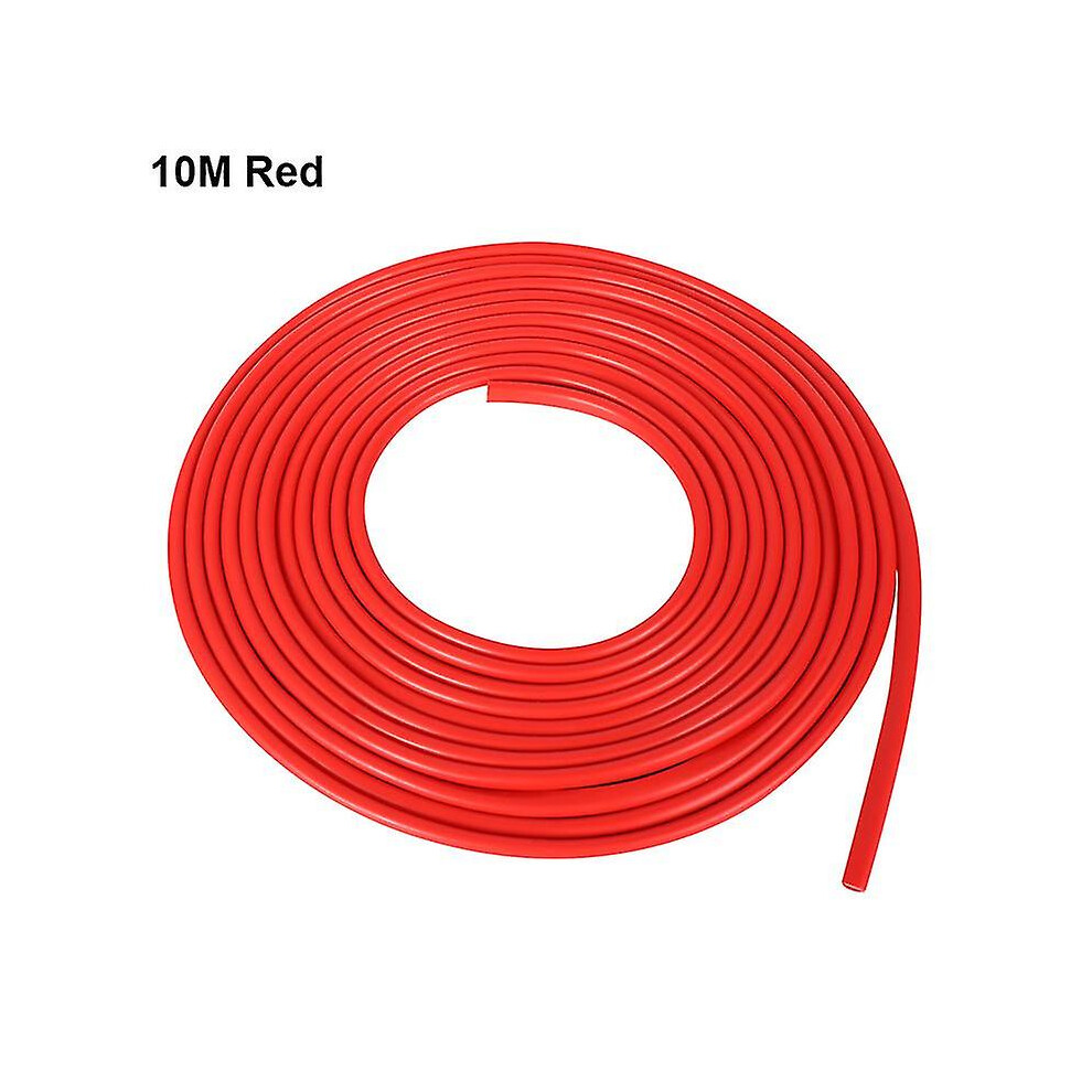 (10M ) 2/5/10M Car Door Protector U Type Universal Car Door Edge Guards Strip Rubber Moulding Sealing Scratch Protector Strip For Auto Red