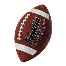 Franklin Sports Junior Voetbal - Grip-Rite 100 - Jeugdformaat - Duurzaam Rubber - Klassiek Bruin