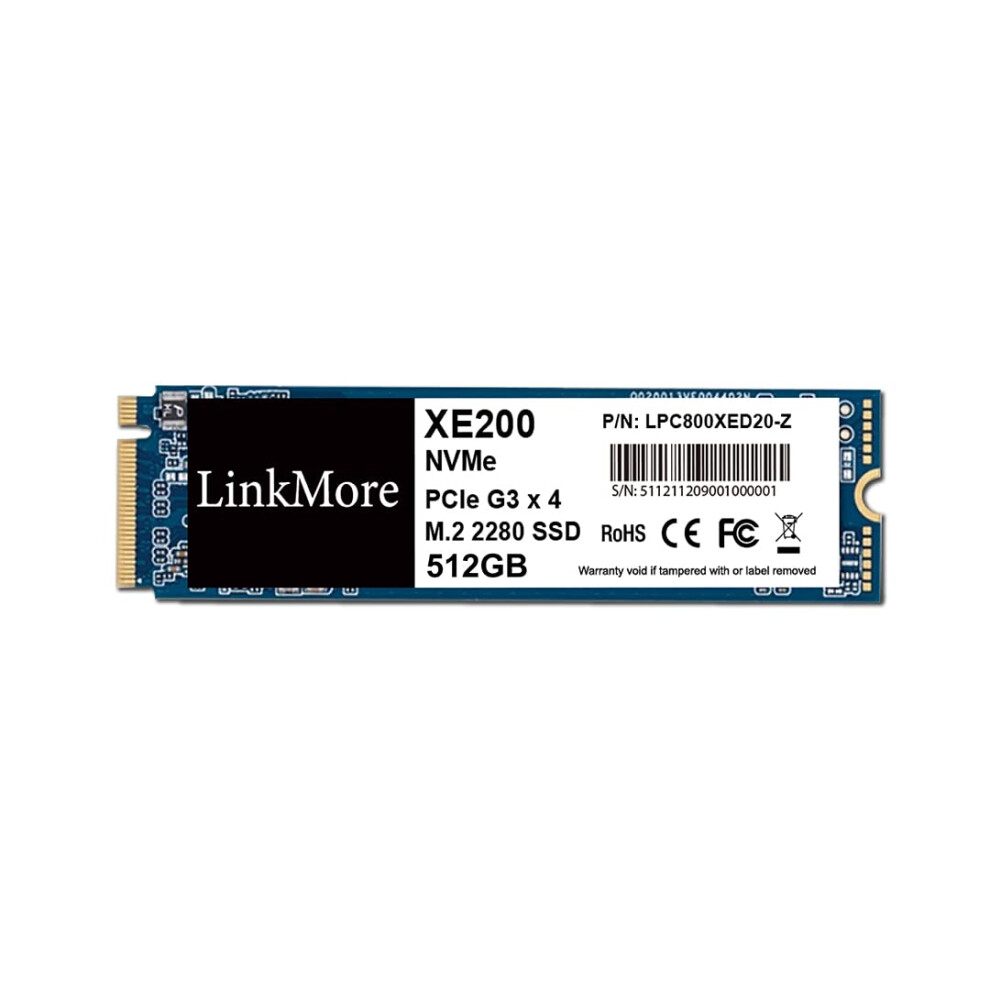 Linkmore Xe200 512Gb Pcie Gen3 Nvme M.2 2280 Internal Solid State Driv 4718022832009