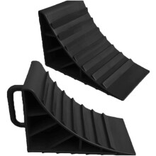HowseHold Wheel chocks with Handles Set of 2 Tyre Saver Brake Stoppers