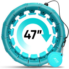 FIT ON FORM Infinity Hula Hoop con peso para adultos para prdida de peso  Ejercicio inteligente Hola Circle Hoop para mujeres entrenamiento abd