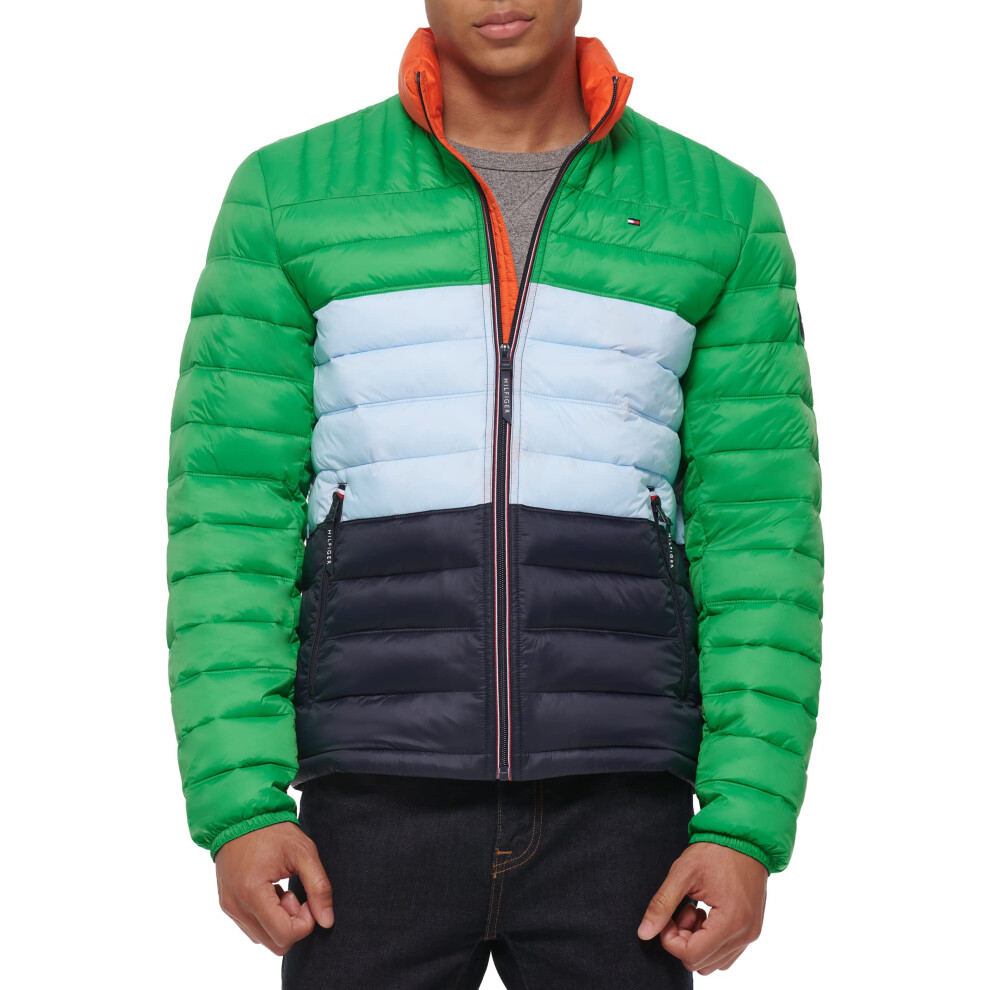 Tommy Hilfiger Men's Ultra Loft Lightweight Packable Puffer Jacket (St