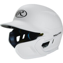 Rawlingsa | Kask do odbijania MACH ADJUST z klapką przedłużającą | Ciasto prawej ręki | Junior (6 3/8"""" - 7 1/8"""") | Matowy biały