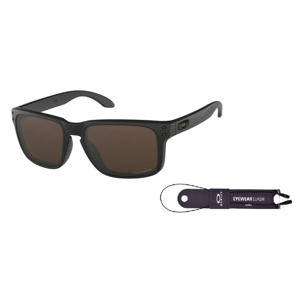 Oakley Holbrook OO9102 9102D7 57M Matte Black/Prizm Tungsten  Black  S