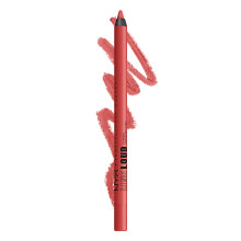 NYX PROFESSIONAL MAKEUP Line Loud Lip Liner, matita labbra pigmentata a lunga tenuta con olio di jojoba e vitamina E - Rebel Red (rosso caldo)