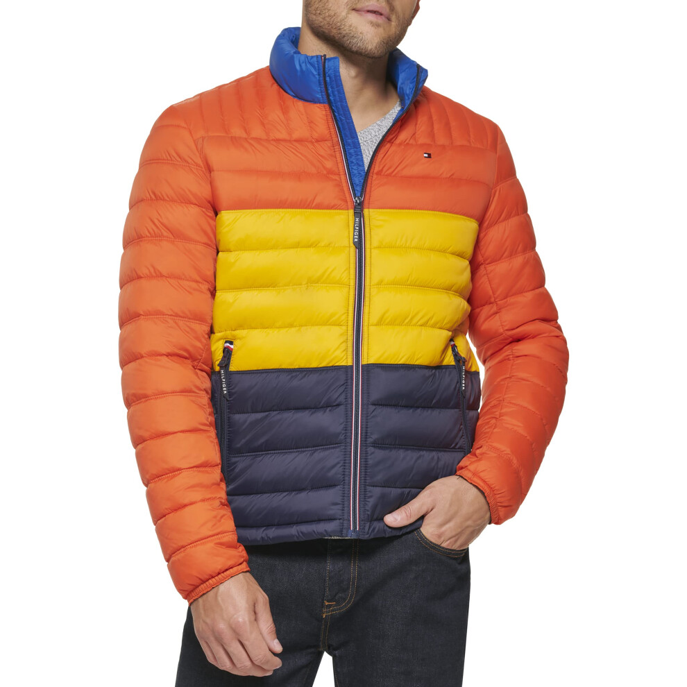 Tommy Hilfiger Men's Ultra Loft Lightweight Packable Puffer Jacket (St