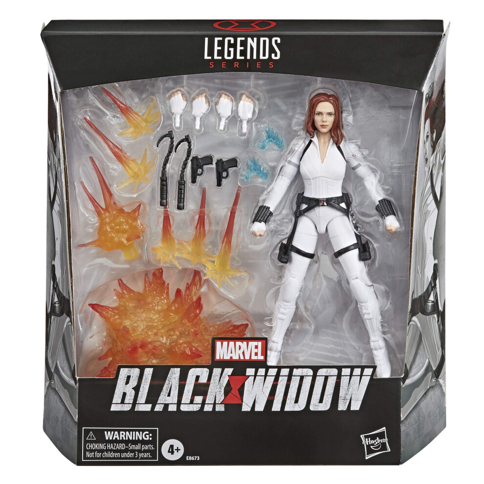 Photos - Action Figures / Transformers MARVEL Hasbro Black Widow Legends Series 6-Inch collectible Black Wido E8673 
