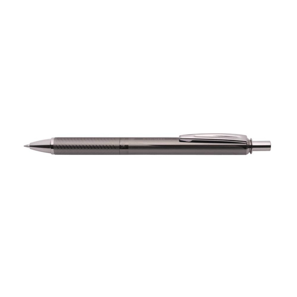 Pentel BL407MA-A EnerGel Sterling Liquid Gel Rollerball Pen Anthracite