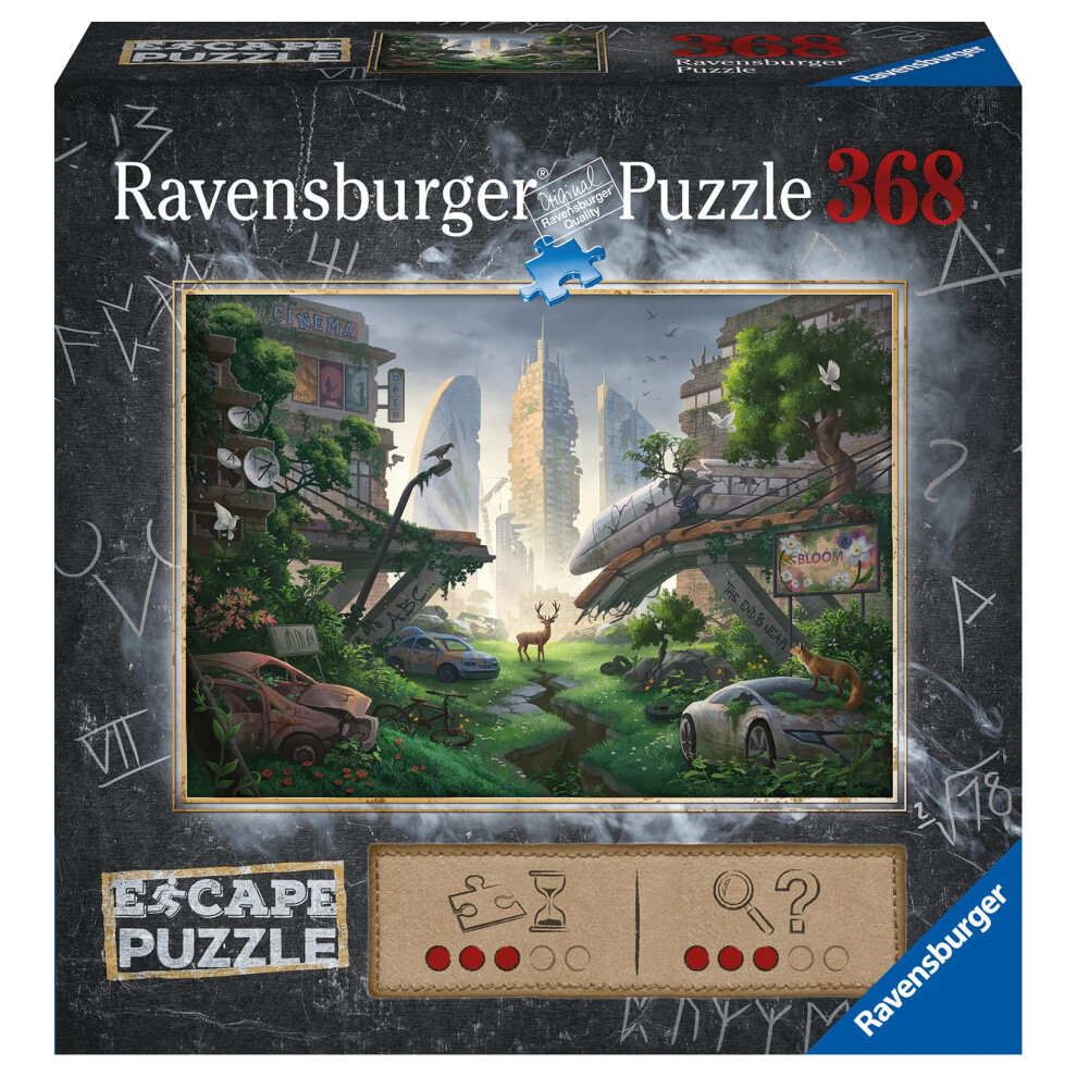 Ravensburger Escape: Desolated City 368 Piece Jigsaw Puzzle for Adults