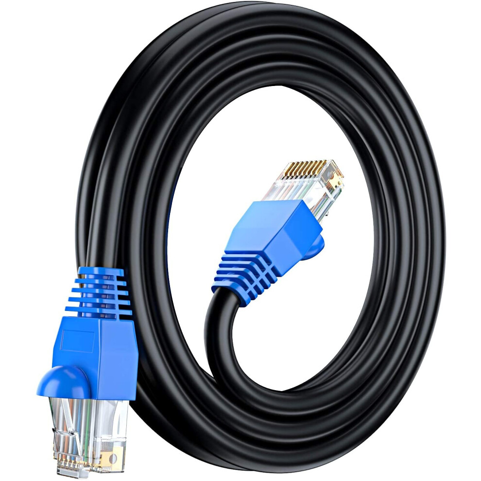 Mutecpower 10M Cat6 Outdoor Waterproof Direct Burial Ethernet Network 5060323939444