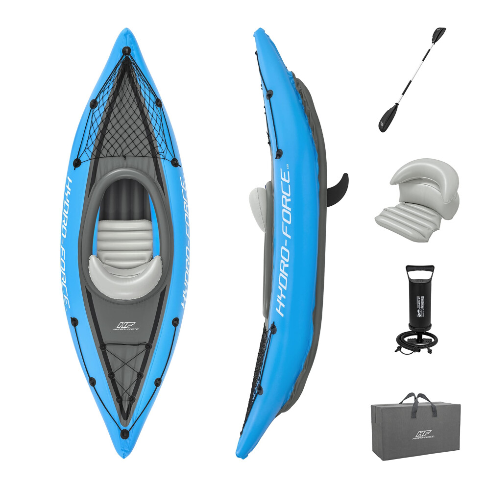 Bestway Hydro Force Inflatable Kayak Set  Includes Seat  Paddle  Hand