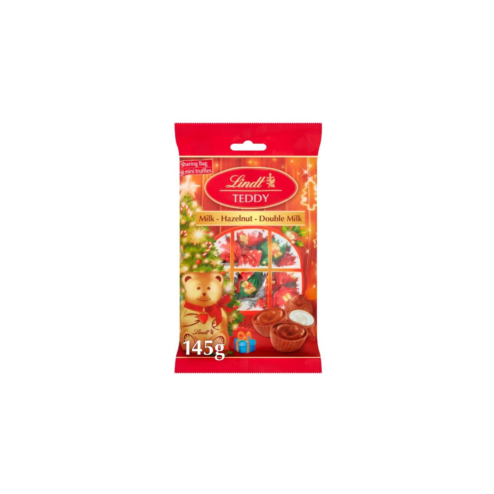 (Pack Of 1) Lindt Teddy Mini Truffles Sharing Bag 145G