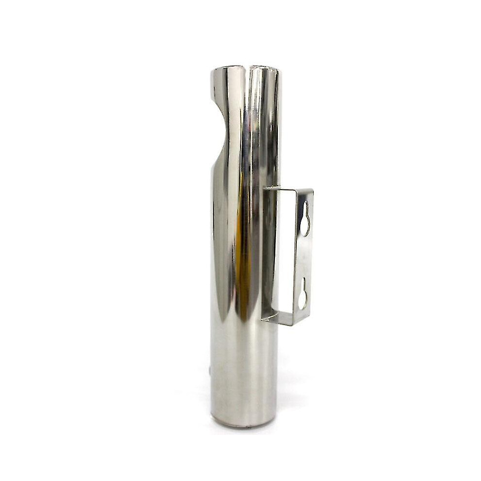 Stainless Steel 304 Cylinder Wall Mounted Ashtray Lockable Outdoor Big Capacity Public Cigarette