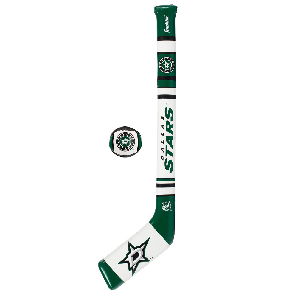 Franklin Sports Dallas Stars NHL Mini Soft Hockey Stick Set - NHL Team