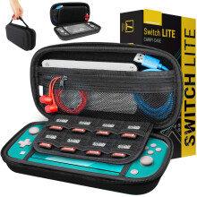 Orzly carry case for Nintendo Switch Lite - Portable Travel carry case