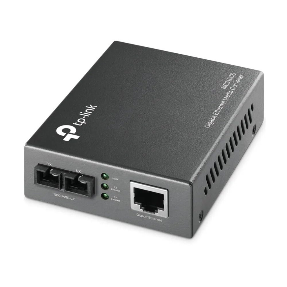 2KA4934 - TP-LINK MC210CS Gigabit Media Converter  1000Mbps RJ45 to 10