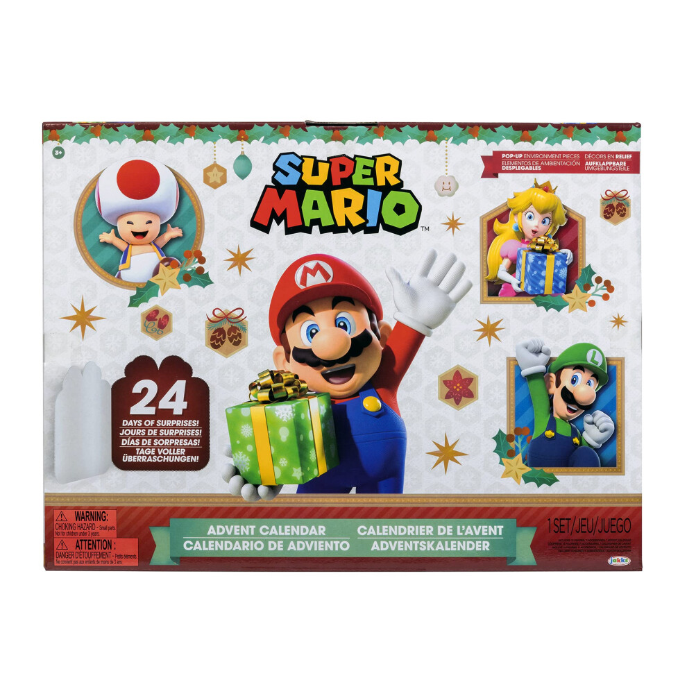 Super Mario Advent Calendar 2022 Limited Christmas Edition! - Never Be