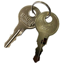 Gordon Glass Co. Bauer J327 Replacement Keys for Bauer T-Handles  Camp