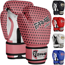 Farabi Sports Kinder-Boxhandschuhe 4 oz Kickboxen Muaythai Boxsack