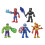 Marvel Marvel Super Hero Adventures 5-Inch Action Figure 5-Pack  Includes Cap 1