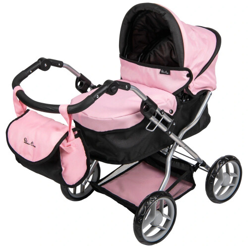 Silver Cross Ranger Doll Pram with Adjustable Handle & Storage Basket 1