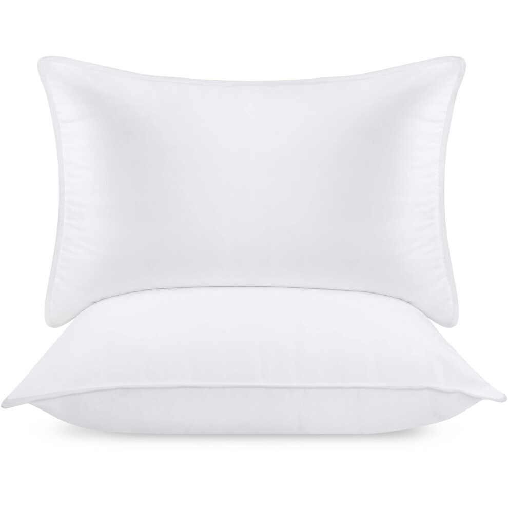 Utopia Bedding Bed Pillows for Sleeping (White) Queen Size Set of 2