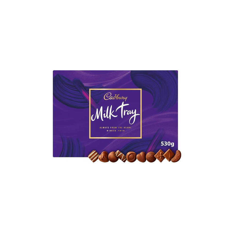 ( Pack Of 1) Cadbury Milk Tray Chocolate Gift Box 530g