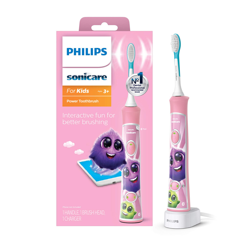 Philips Sonicare for Kids 3+ Bluetooth Connected Rechargeable Electric