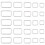 Swpeet 50 Pcs Sliver Assorted Metal Rectangle Ring  Webbing Belts Buck 1