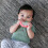Infantino Lil' Nibblers Vibrating Apple Teether -Sensory Exploration a 4