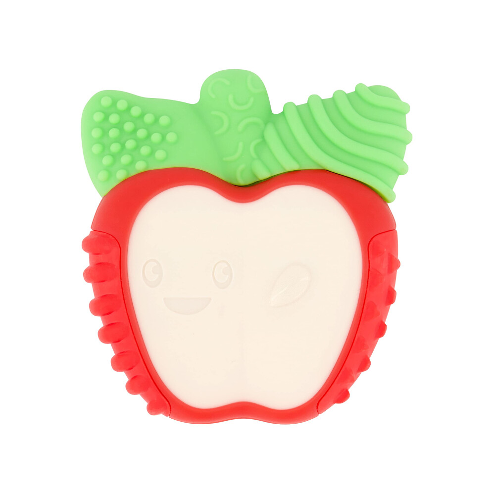 Infantino Lil' Nibblers Vibrating Apple Teether -Sensory Exploration A