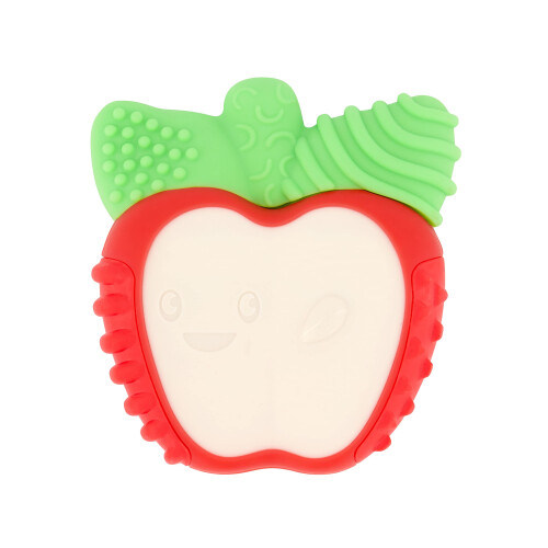 Infantino Lil' Nibblers Vibrating Apple Teether -Sensory Exploration a 1